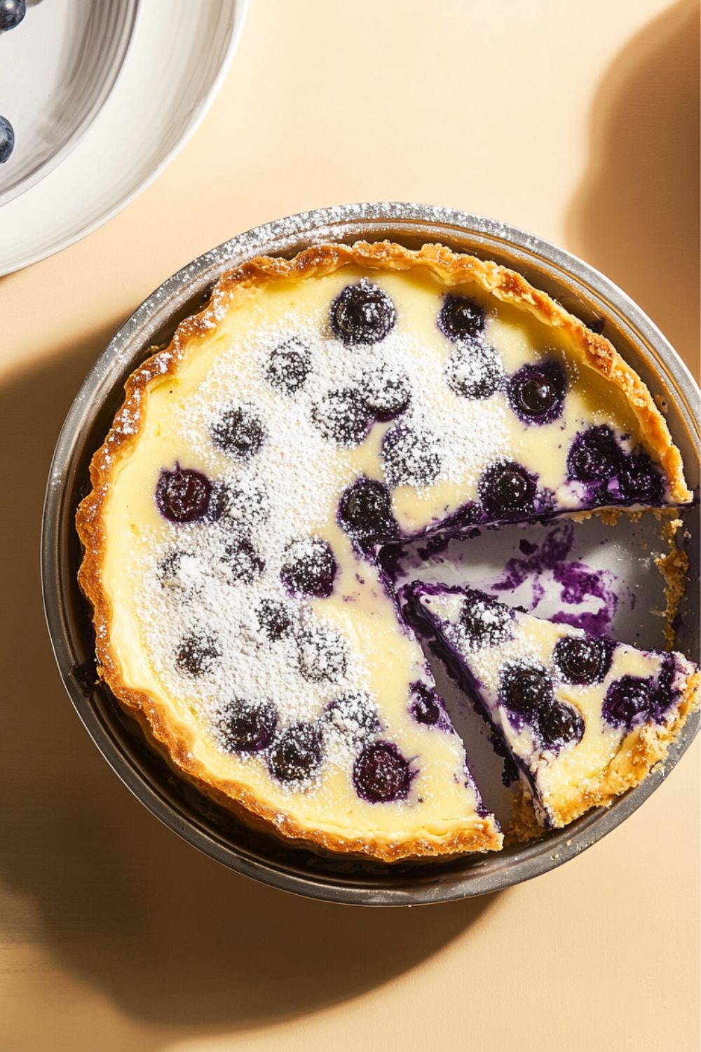 Julia Childs Blueberry Clafoutis