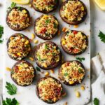 Julia Child Stuffed Mushrooms