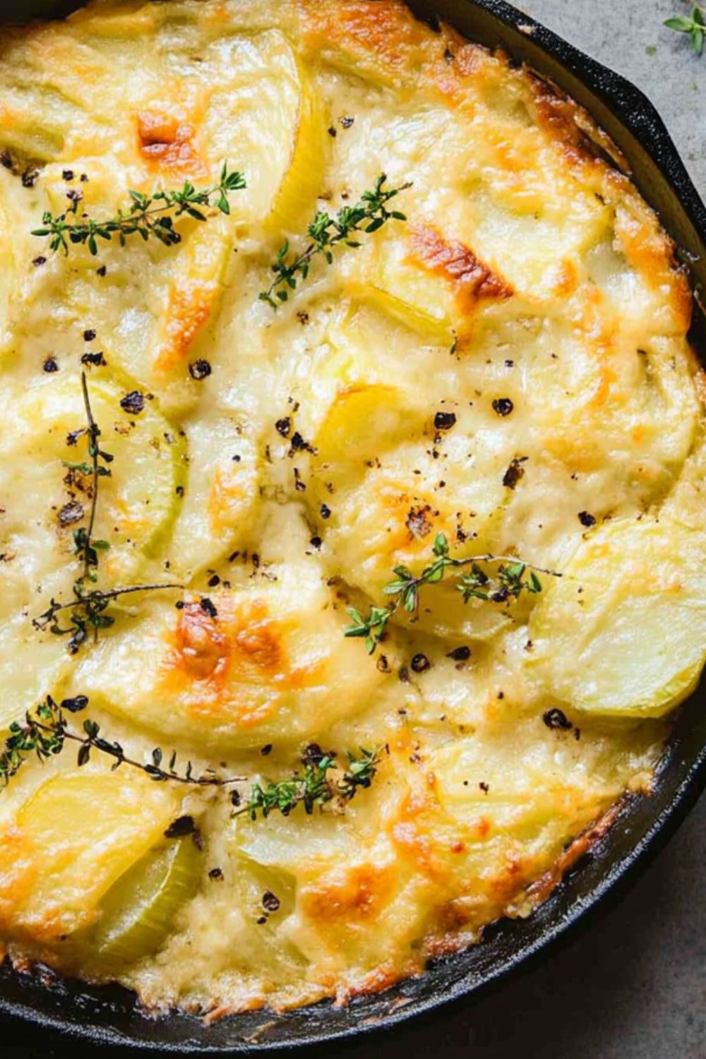 Julia Child Potato Leek Casserole