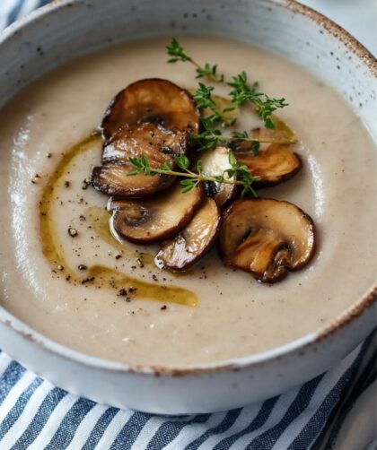 Julia Childs Mushroom Soup