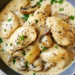 Julia Child Chicken Mushroom Cream