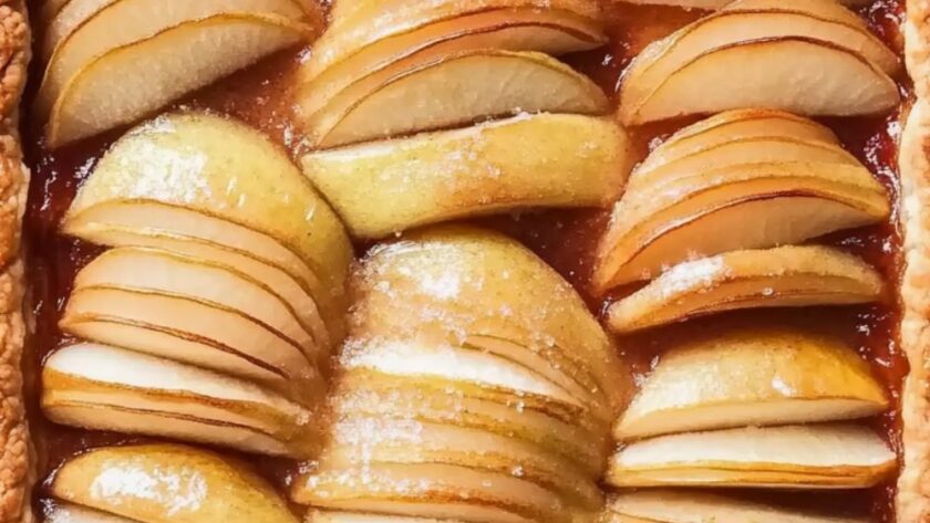 Julia Child Pear Tart