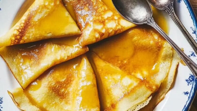 Julia Childs Crepe Suzette