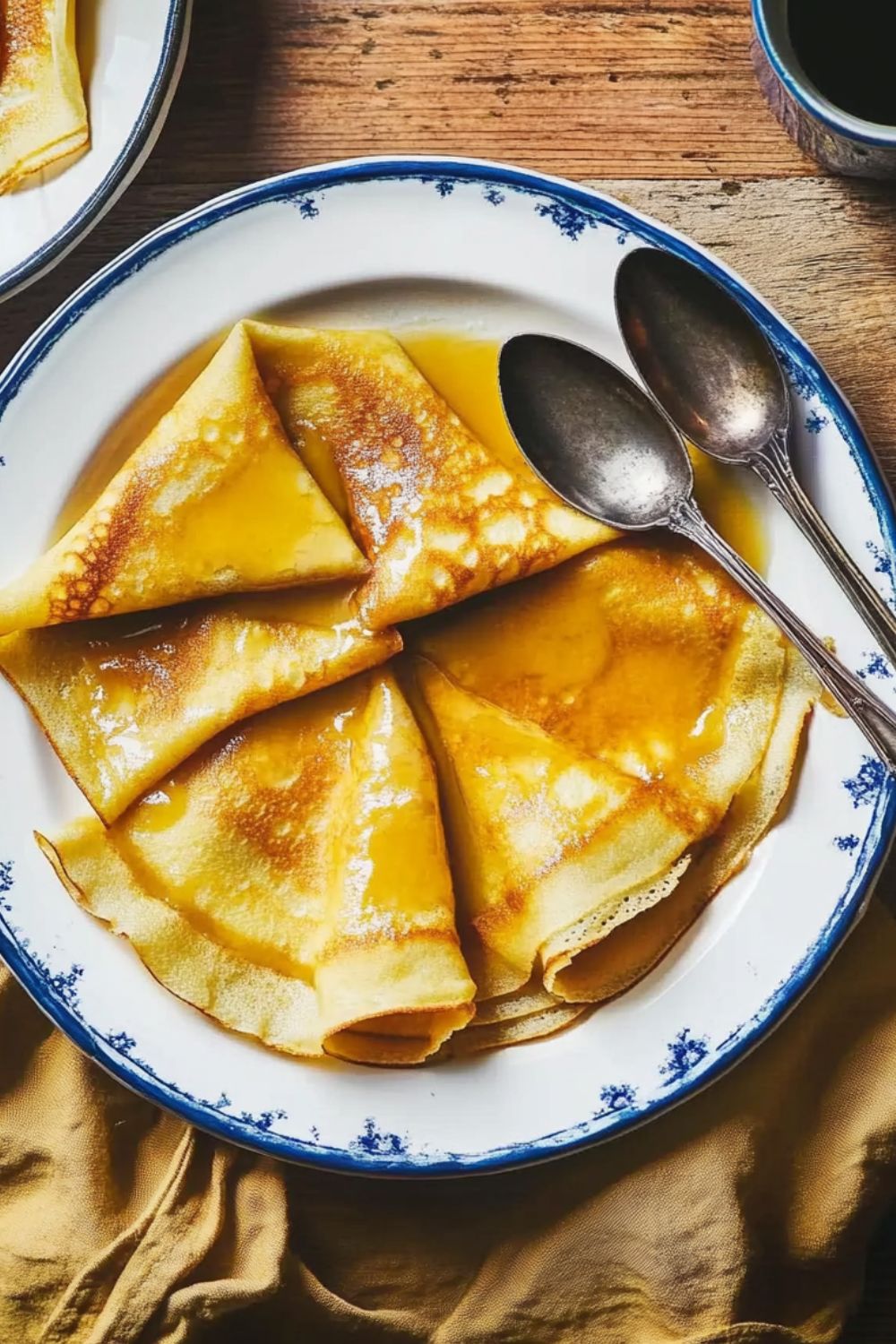 Julia Childs Crepe Suzette