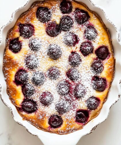 Julia Child Cherry Clafoutis