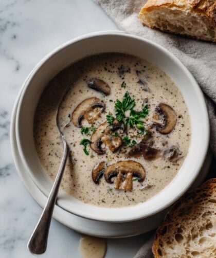 Julia Child Cream Of Mushroom Soup Recipe