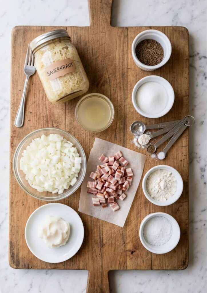 Julia Child Braised Sauerkraut