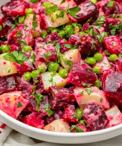 Julia Child Beet Potato Salad