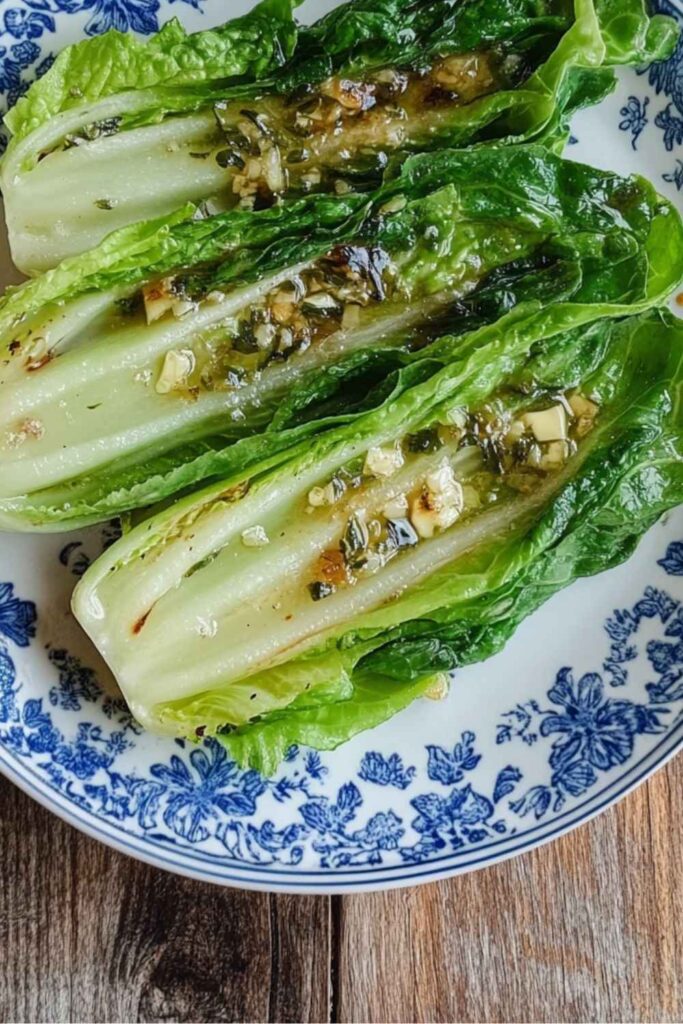 Julia Child Braised Romaine Lettuce