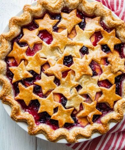 Julia Child Blueberry Nectarine Pie