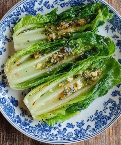 Julia Child Braised Romaine Lettuce