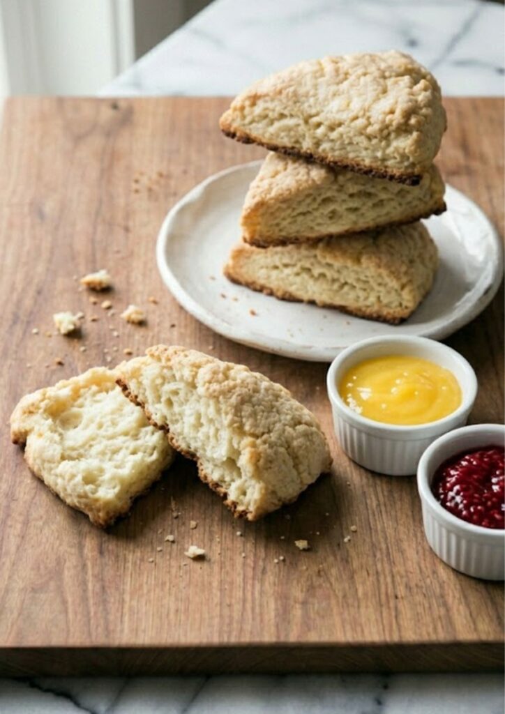 Julia Child Baking With Scones
