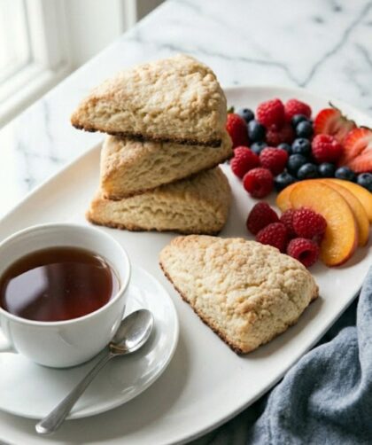 Julia Child Baking With Scones