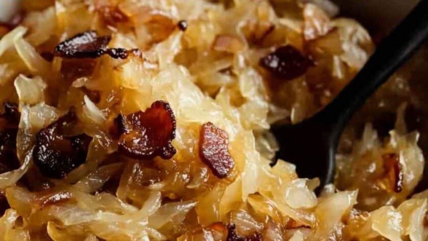 Julia Child Braised Sauerkraut