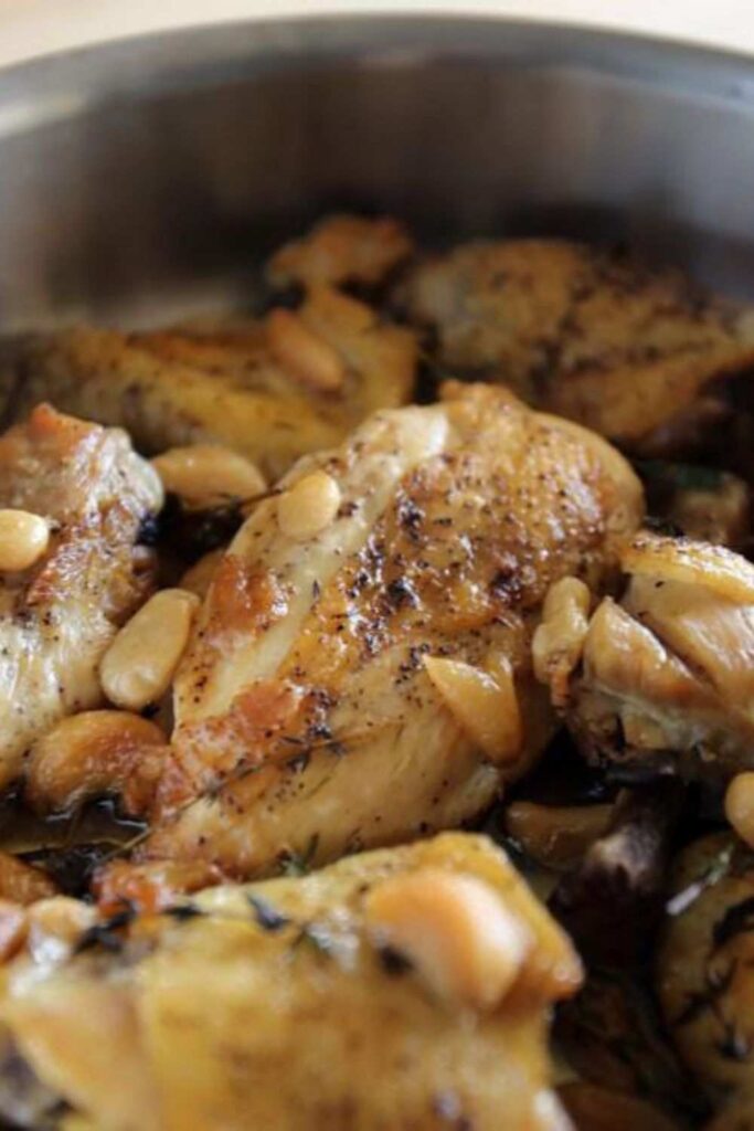 Alton Brown 40 Clove Garlic Chicken Recipe