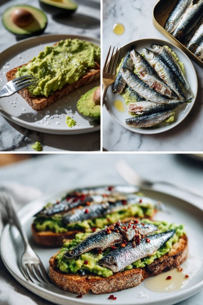 Alton Brown Avocado Sardine Toast Recipe