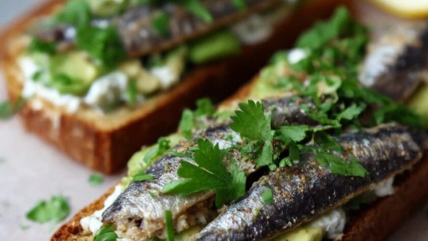 Alton Brown Avocado Sardine Toast Recipe