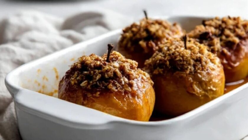 Alton Brown Baked Apples Recipe