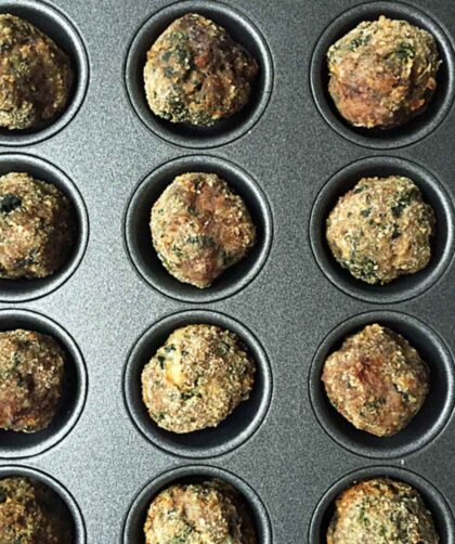 Alton Brown Baked Meatballs Recipe