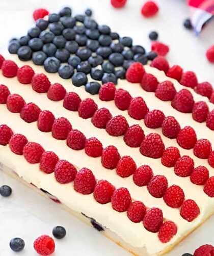 Alton Brown American Flag Cake