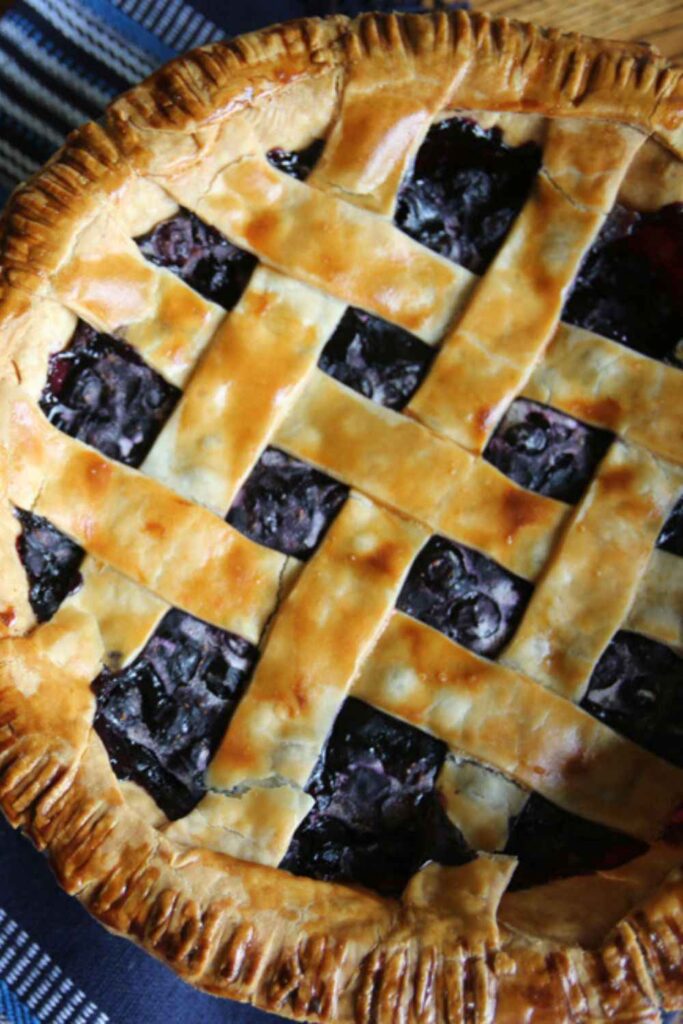 Alton Brown Blueberry Pie Recipe