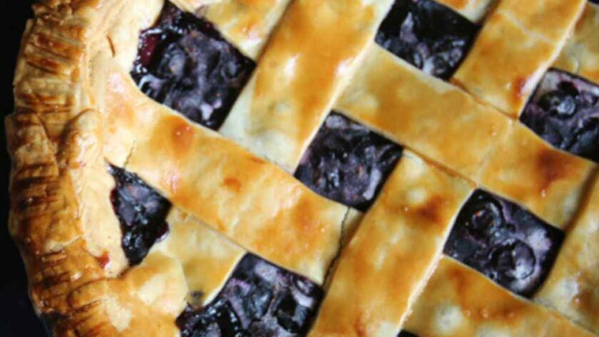 Alton Brown Blueberry Pie Recipe