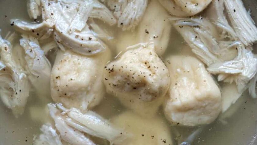 Alton Brown Chicken and Dumplings Recipe