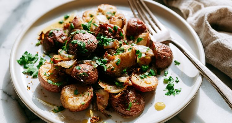 Barefoot Contessa Mustard Roasted Potatoes