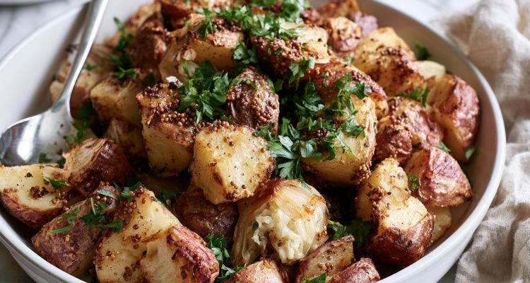 Barefoot Contessa Mustard Roasted Potatoes 1