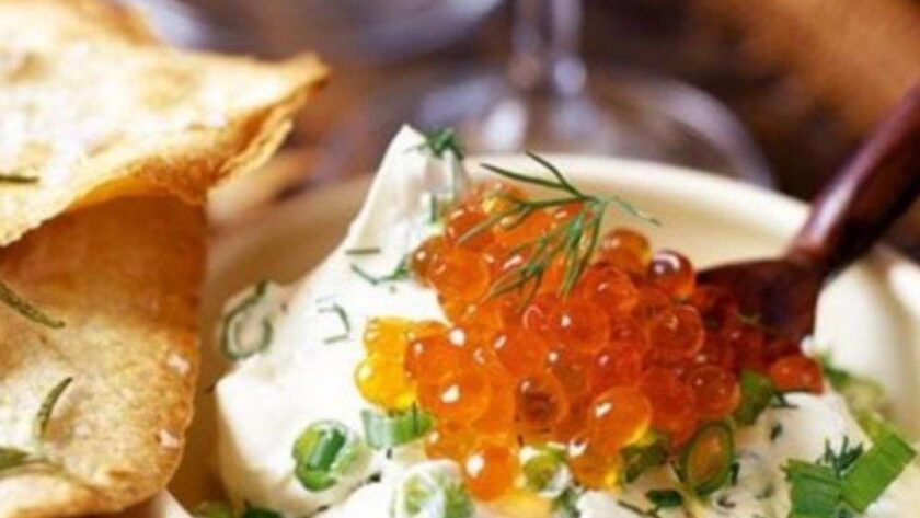 Ina Garten Caviar Dip