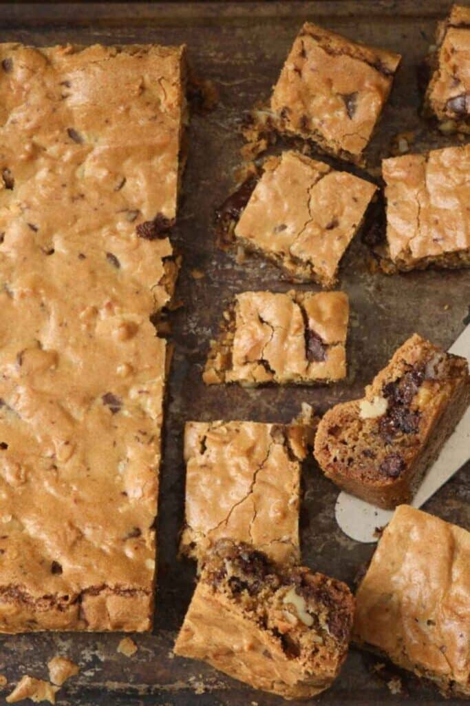 Ina Garten Chocolate Chunk Blondies