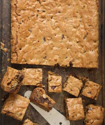 Ina Garten Chocolate Chunk Blondies