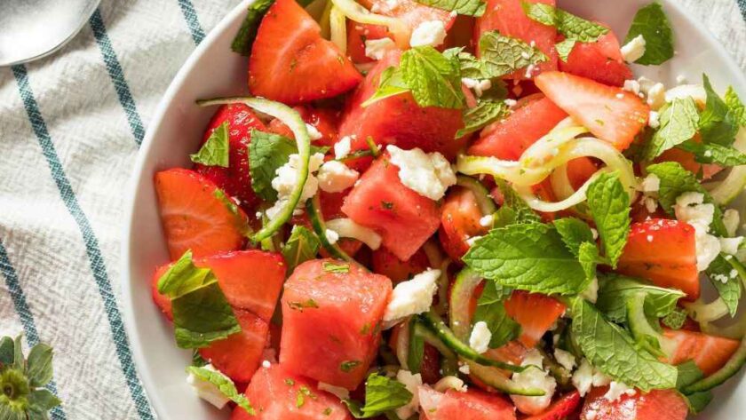 Ina Garten Feta Watermelon Salad