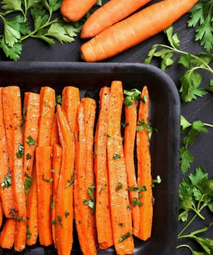 Ina Garten Maple Roasted Carrots