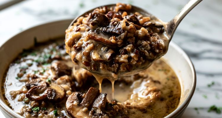 Ina Garten Mushroom Farro Soup