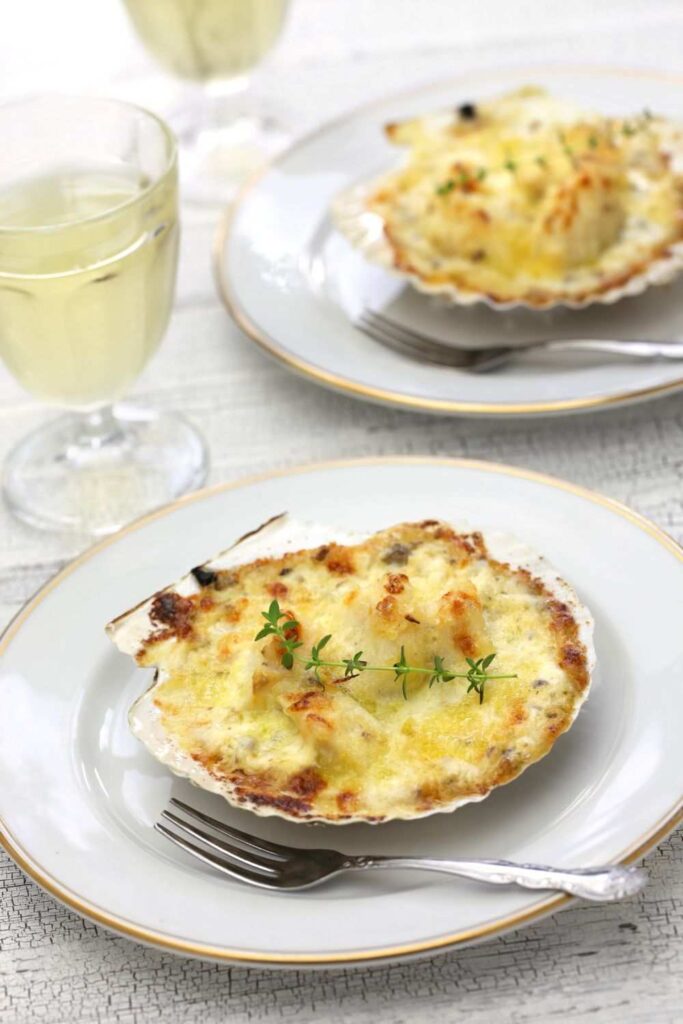 Ina Garten Scallop Gratin