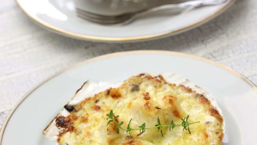 Ina Garten Scallop Gratin