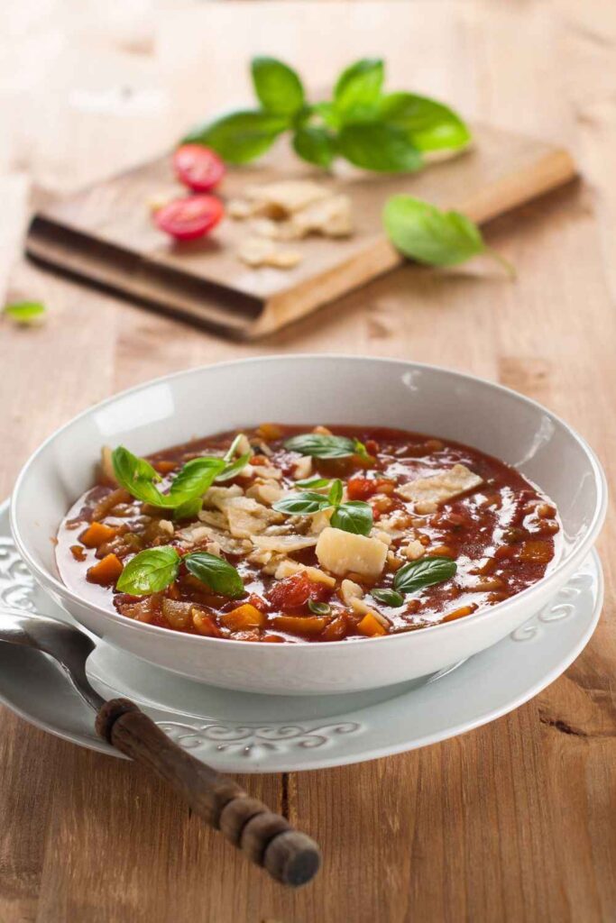 Ina Garten Summer Minestrone Soup