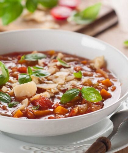 Ina Garten Summer Minestrone Soup