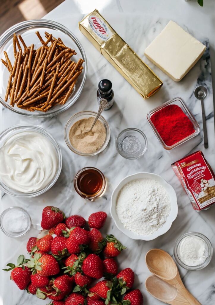 Pioneer Woman Strawberry Pretzel Salad Recipe