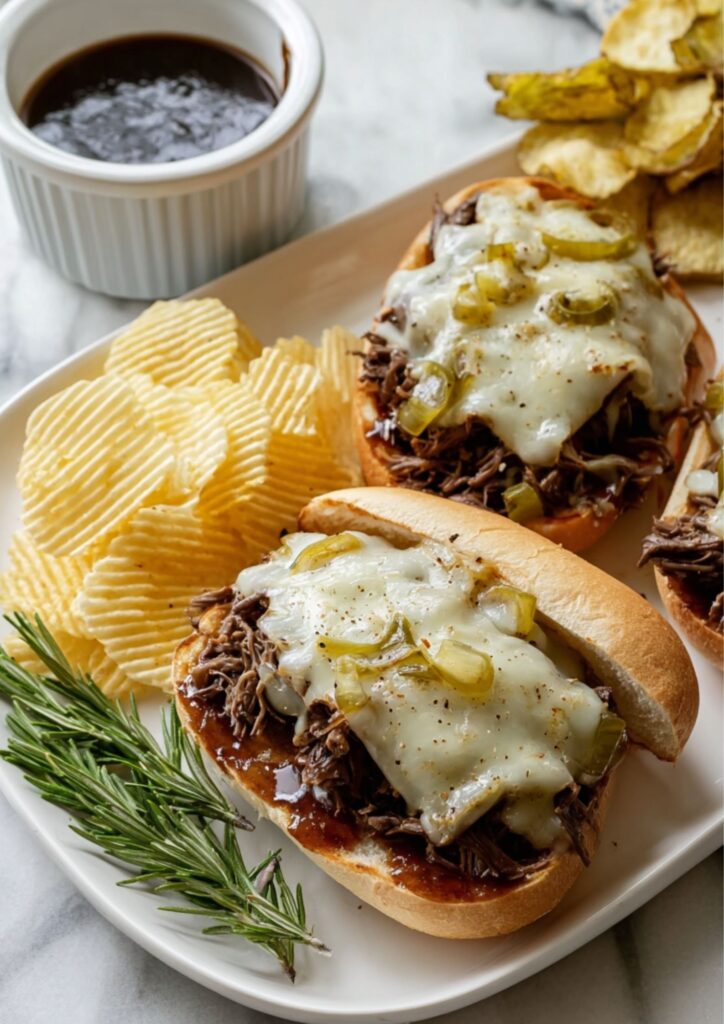 Pioneer Woman Slow Cooker Drip Beef Sandwiches Recipe