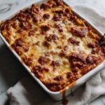 Pioneer Woman Baked Ziti with Ground Beef Recipe