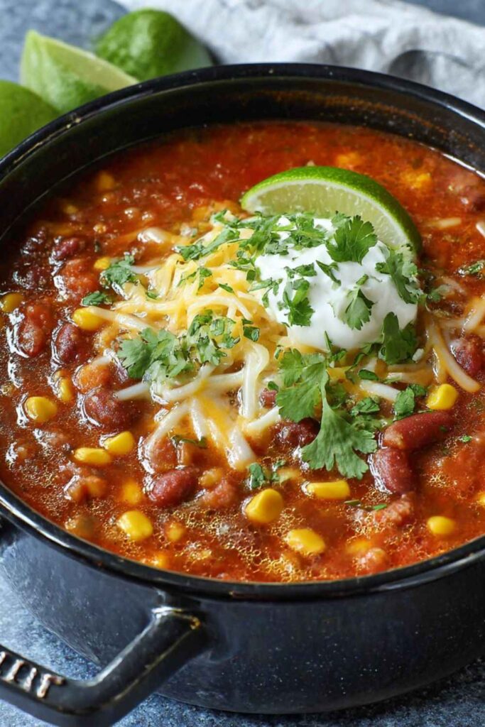 Pioneer Woman 8 Can Taco Soup Recipe