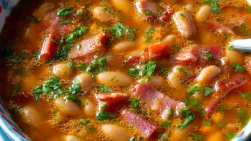 Pioneer Woman Bean and Ham Soup Recipe