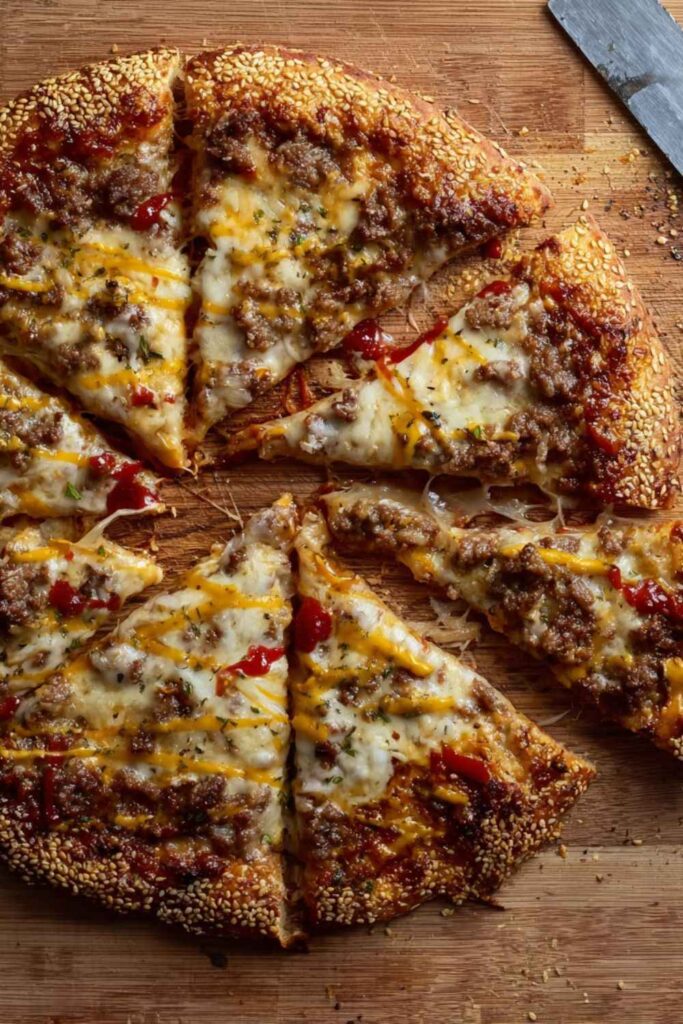 Pioneer Woman Cheeseburger Pizza Recipe