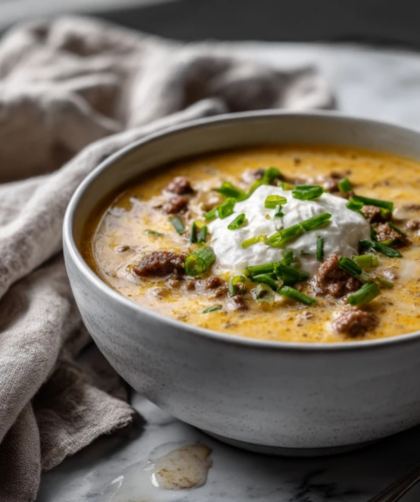 Pioneer Woman Cheeseburger Soup Recipe