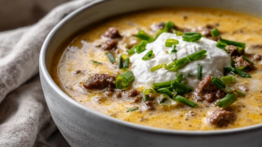 Pioneer Woman Cheeseburger Soup Recipe
