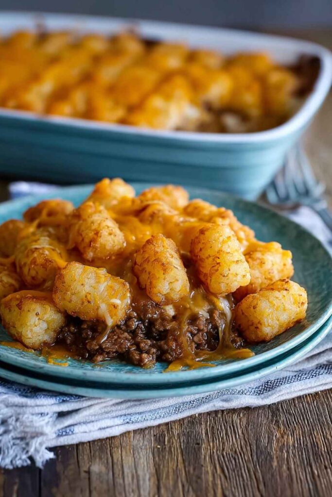 Pioneer Woman Cheeseburger Tater Tot Casserole Recipe