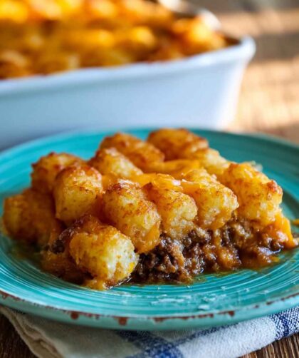 Pioneer Woman Cheeseburger Tater Tot Casserole Recipe