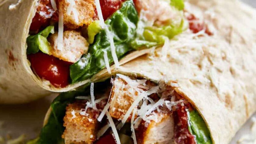 Pioneer Woman Chicken Caesar Wrap Recipe